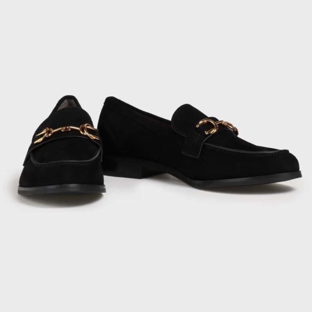 Stuart Weitzman Suede Buckle Loafer- BRAND NEW